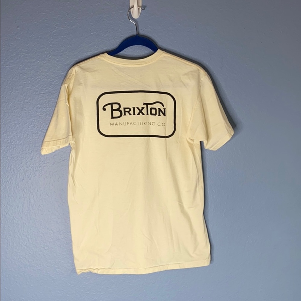Brixton cream T-shirt